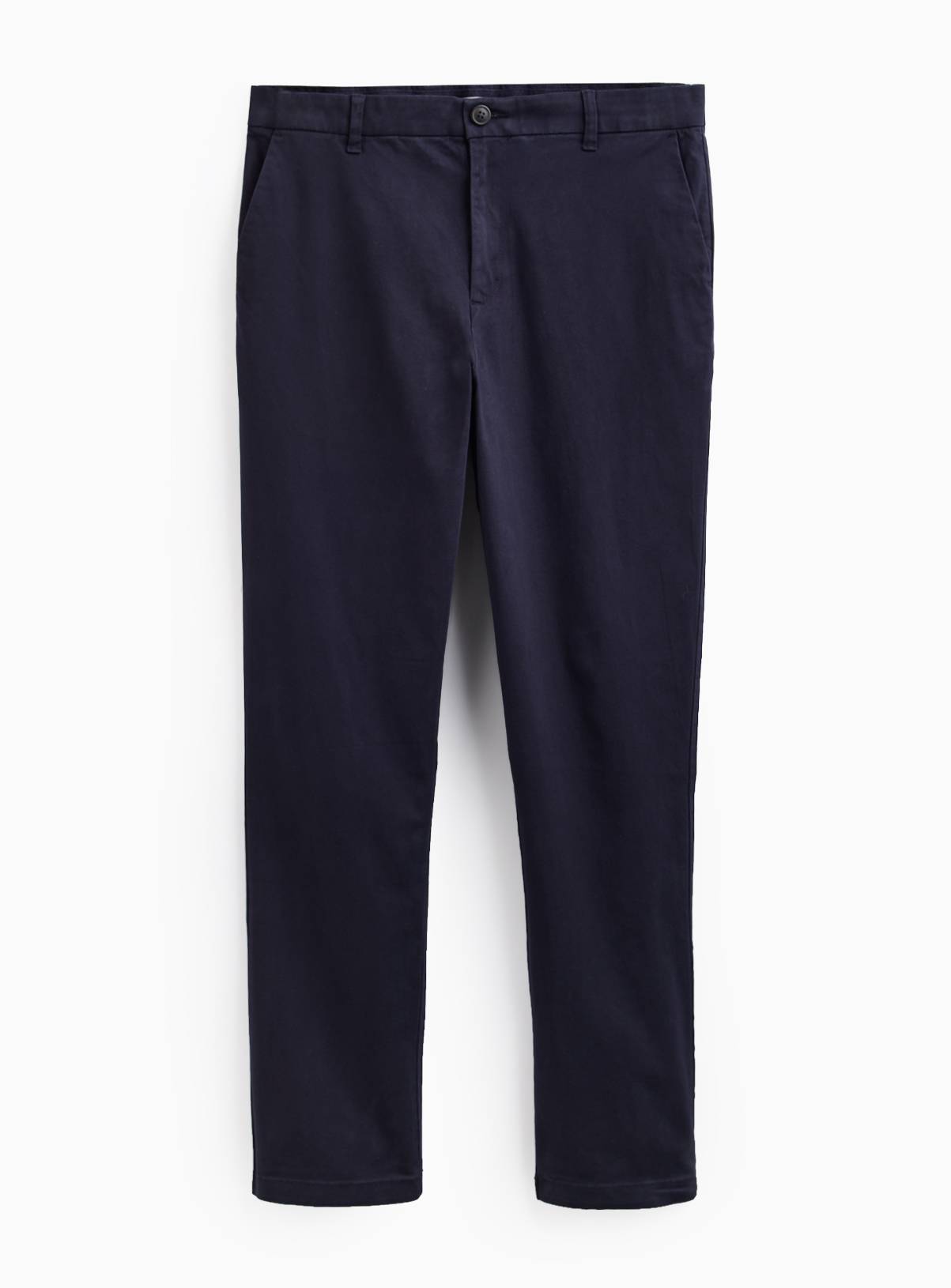 Navy Stretch Regular Fit Chinos 2-Pack 38R - Image 3