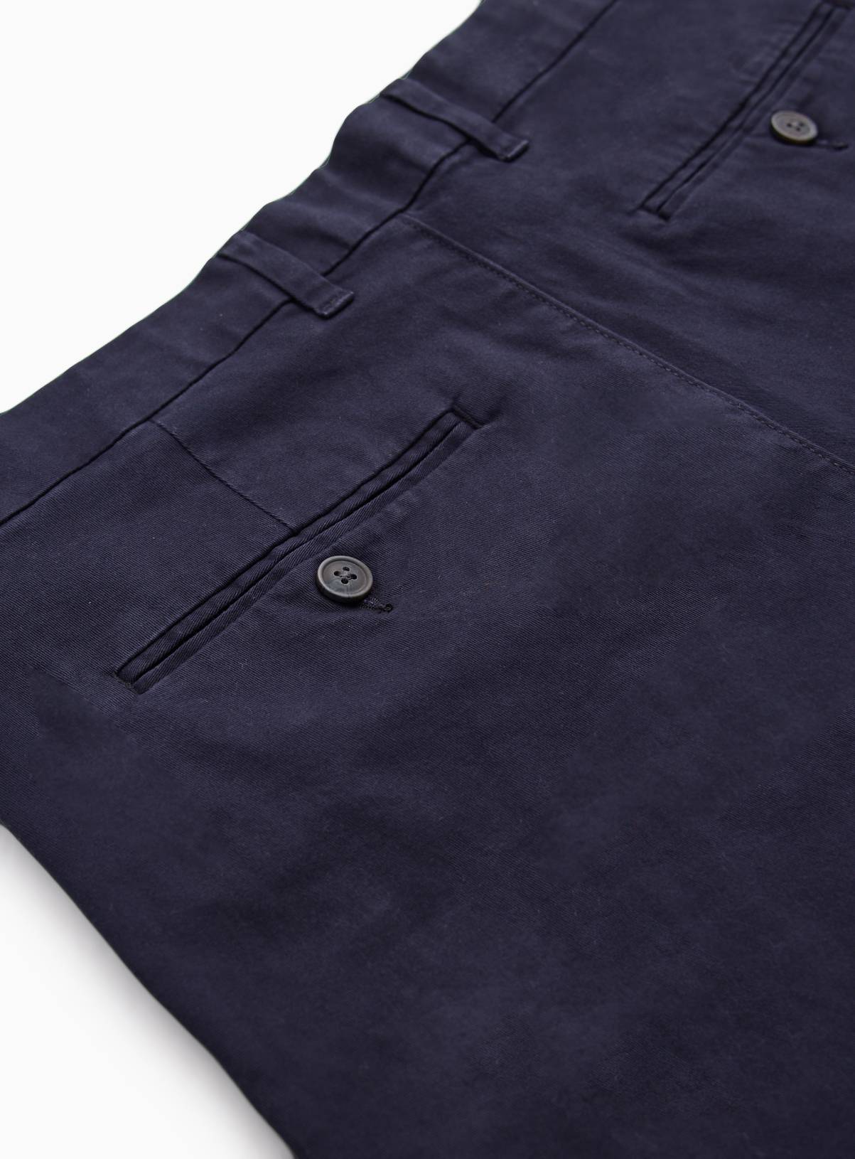 Navy Stretch Regular Fit Chinos 2-Pack 38R - Image 4