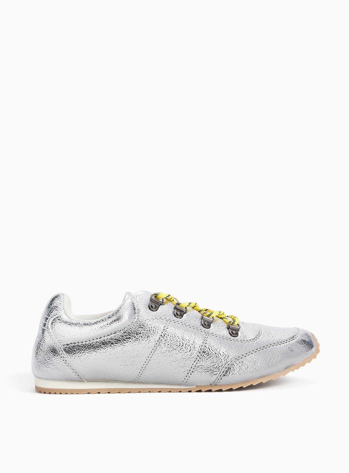 Silver Low Profile Trainers 4 - Image 2 thumbnail