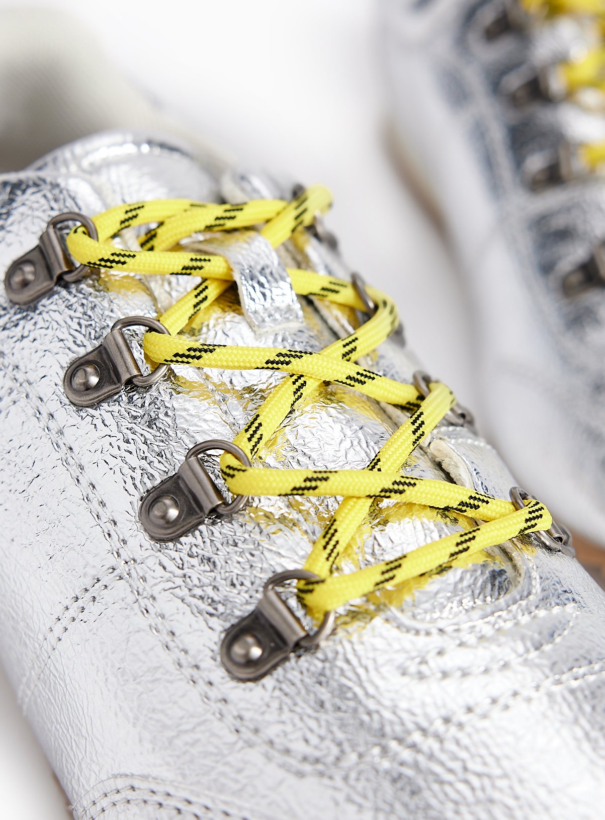 Silver Low Profile Trainers 4 - Image 4 thumbnail