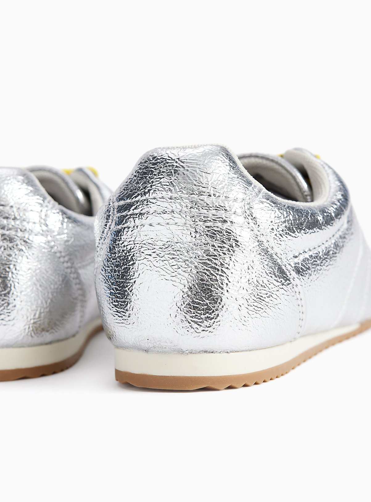 Silver Low Profile Trainers 4 - Image 5 thumbnail