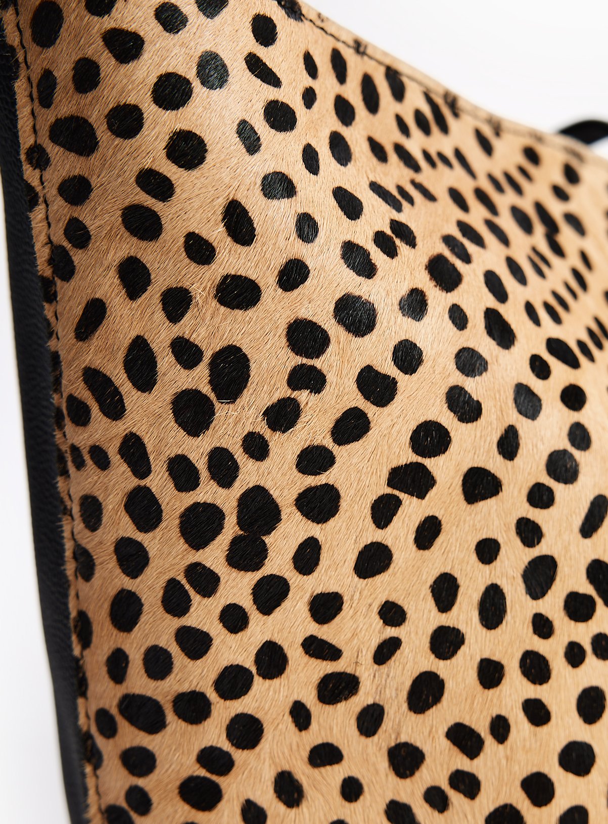 Cheetah Print Leather Shopper One Size - Image 3 thumbnail