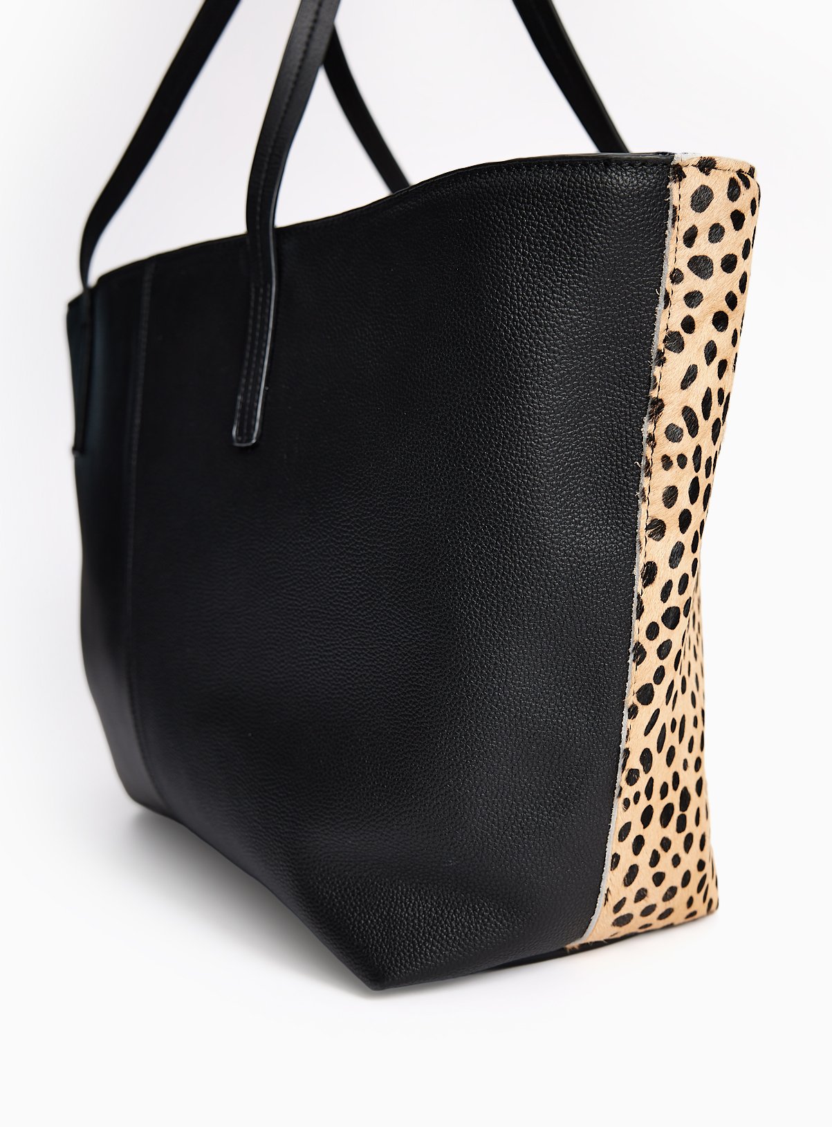 Cheetah Print Leather Shopper One Size - Image 4 thumbnail