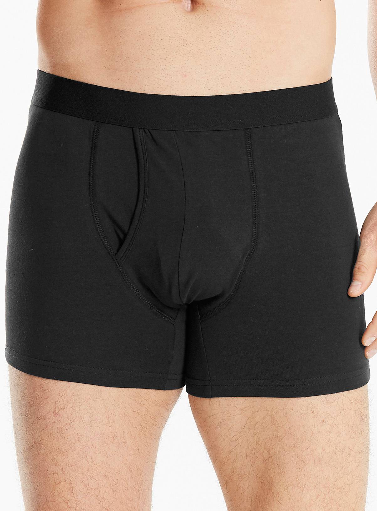 JACAMO 5 Pack A Front Boxers Black 50/52 - Image 2