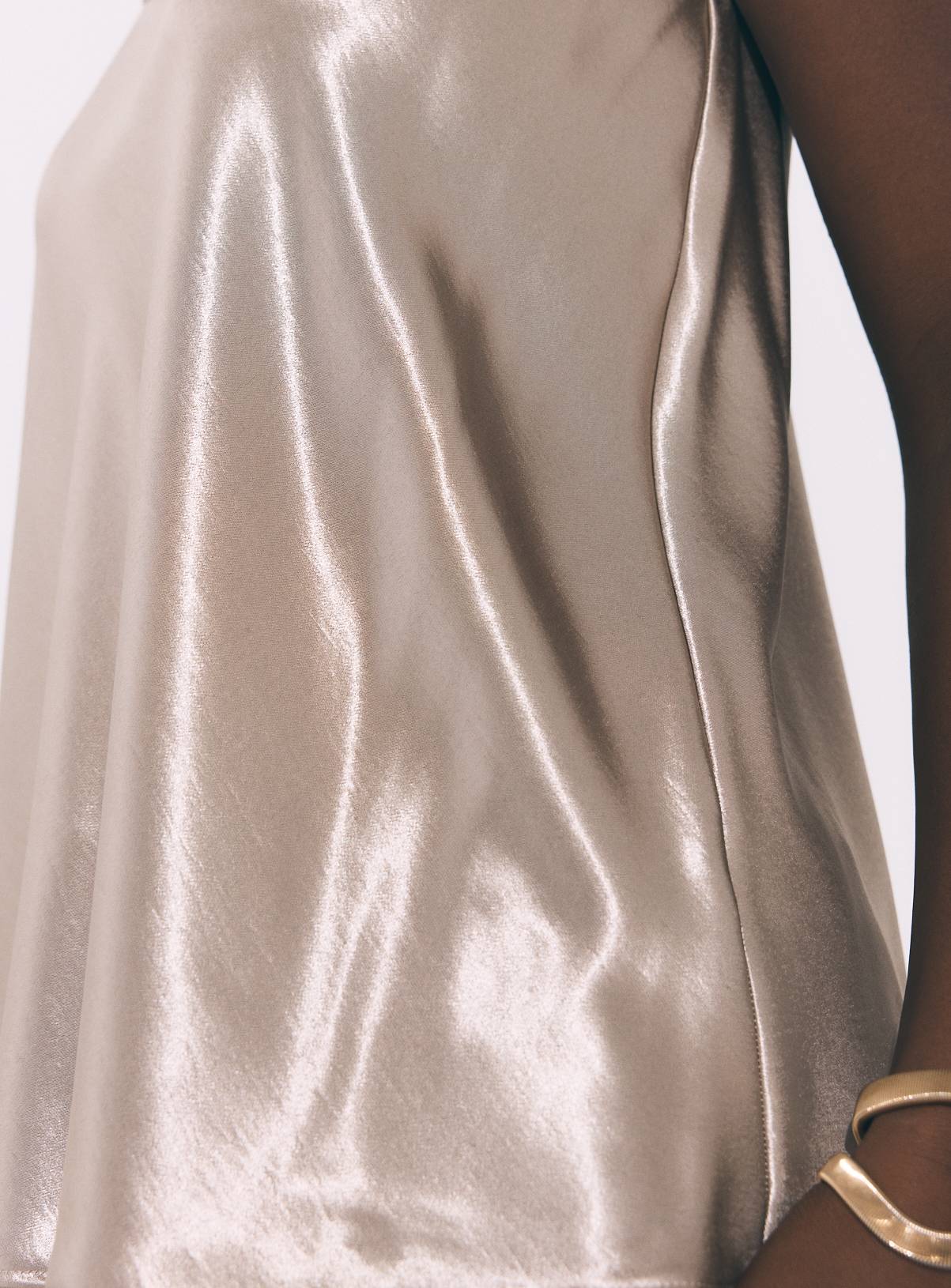 Silver Decadence Liquid Satin Top 6 - Image 3