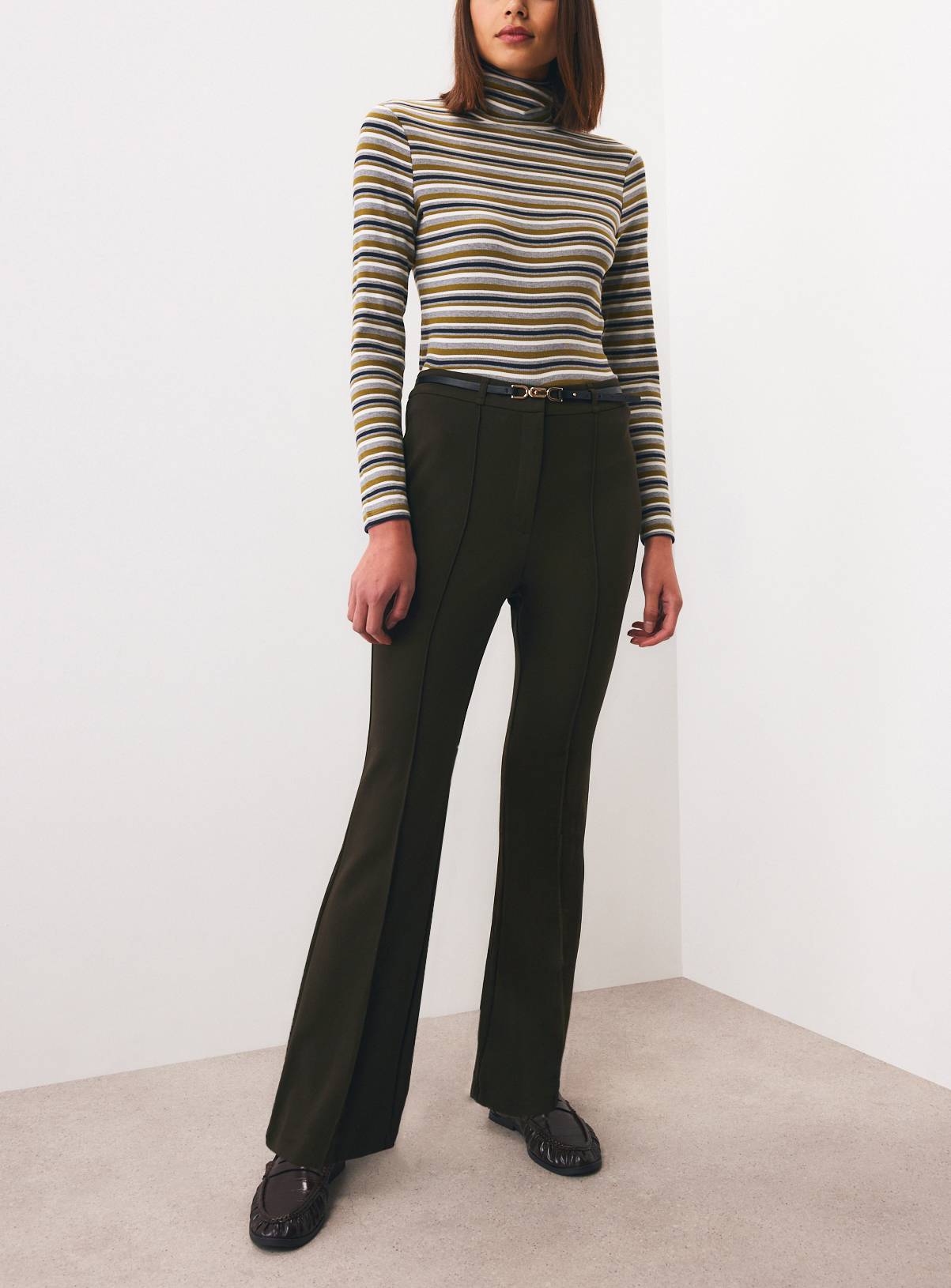Military Kick Flare Trousers 10 - Image 1