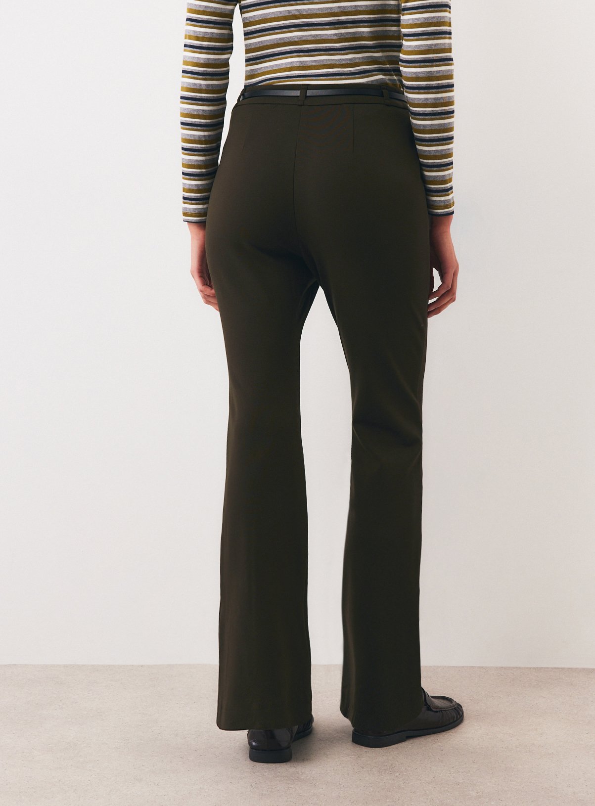 Military Kick Flare Trousers 10 - Image 4 thumbnail