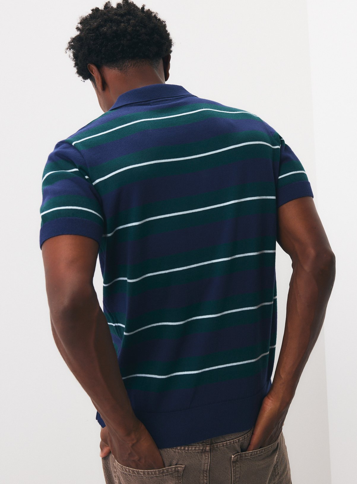 St Tropez Knitted Polo XL - Image 5 thumbnail