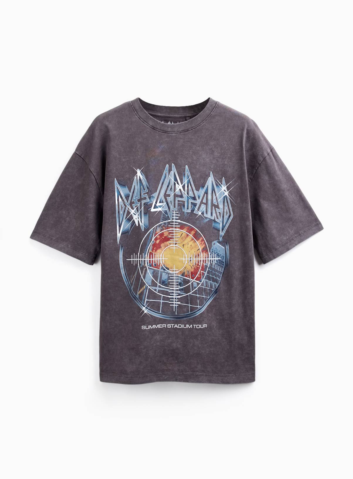 Def Leppard Graphic Relaxed Fit T-Shirt XL - Image 3