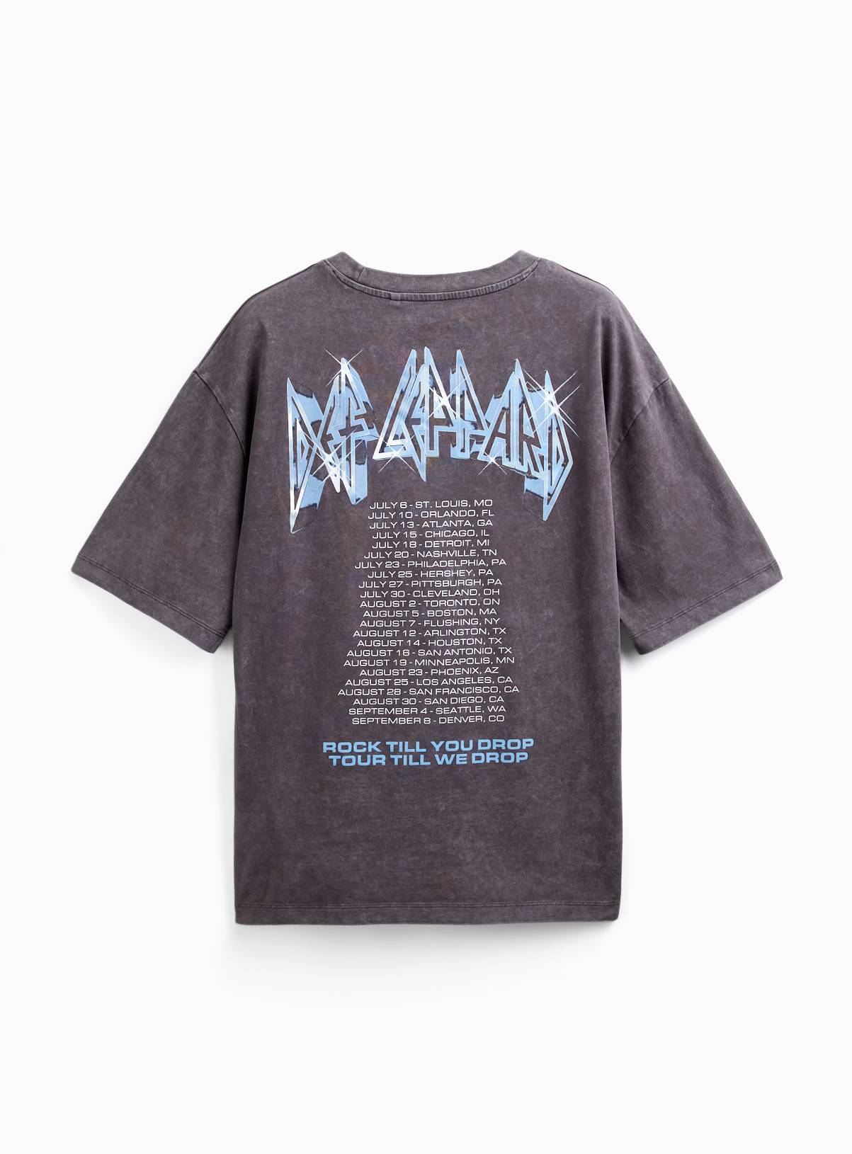 Def Leppard Graphic Relaxed Fit T-Shirt XL - Image 4