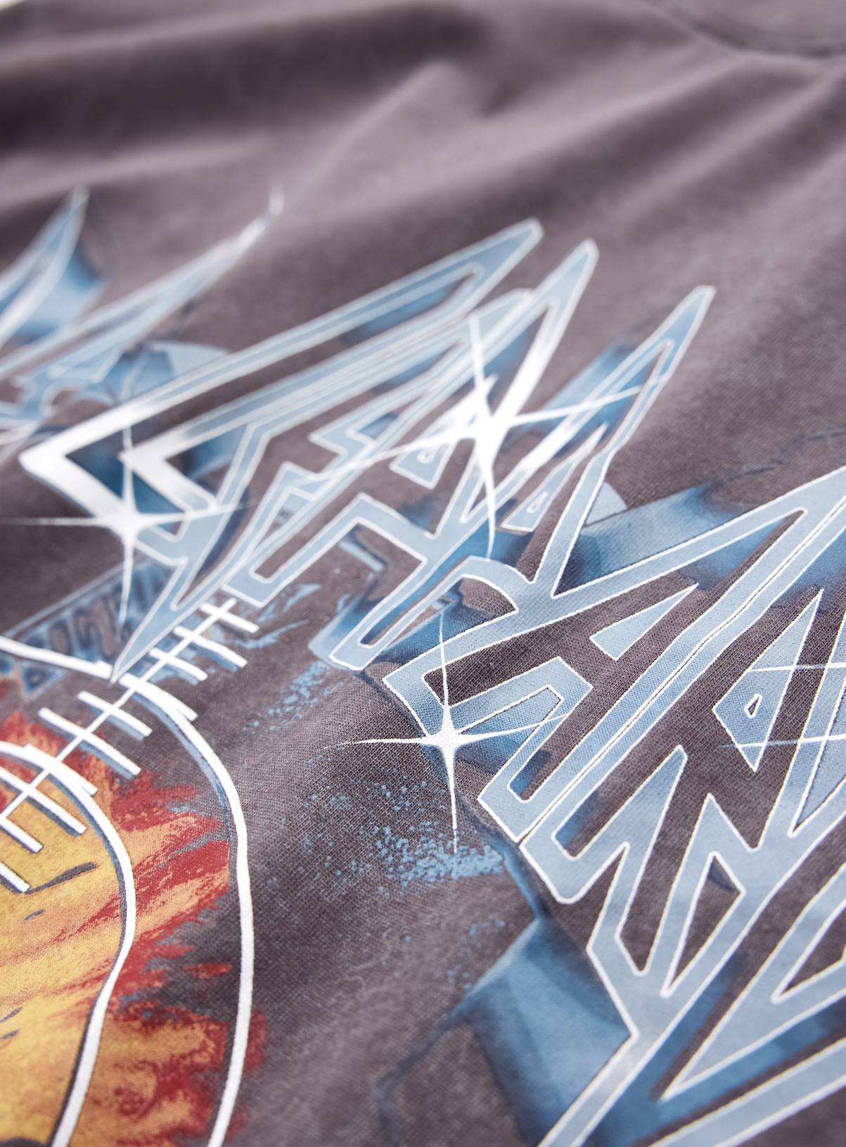 Def Leppard Graphic Relaxed Fit T-Shirt XL - Image 5