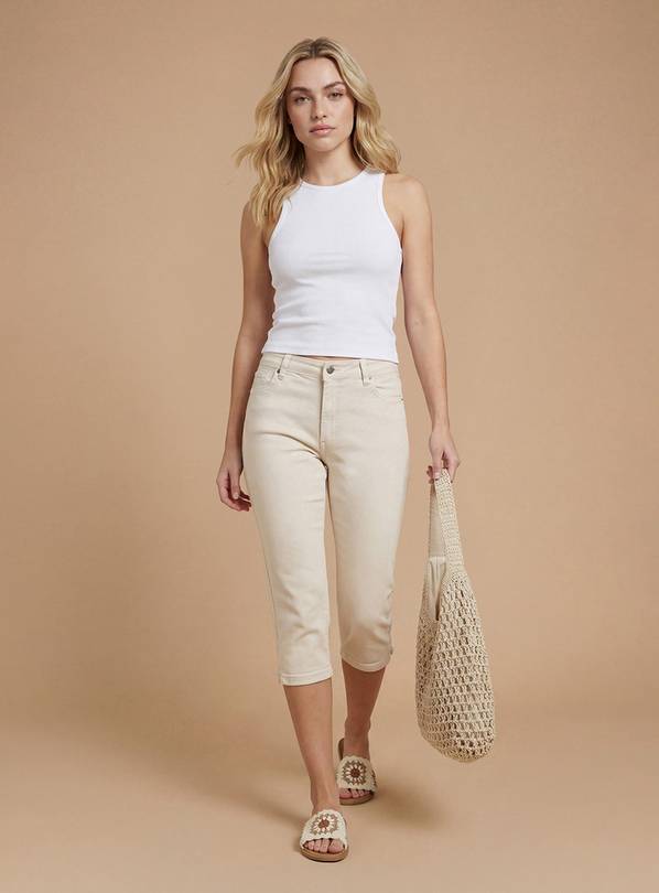 DOROTHY PERKINS Denim Capri Jeans 12