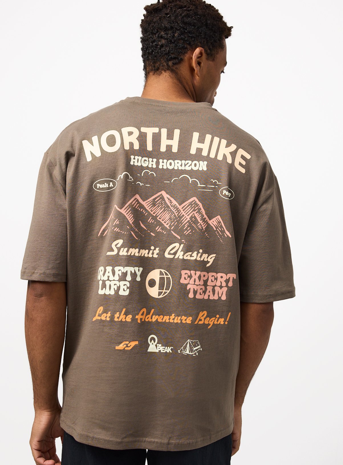 Khaki North Hike T-Shirt XXL - Image 1 thumbnail