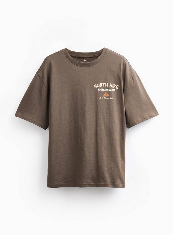 Khaki North Hike T-Shirt XXXXL