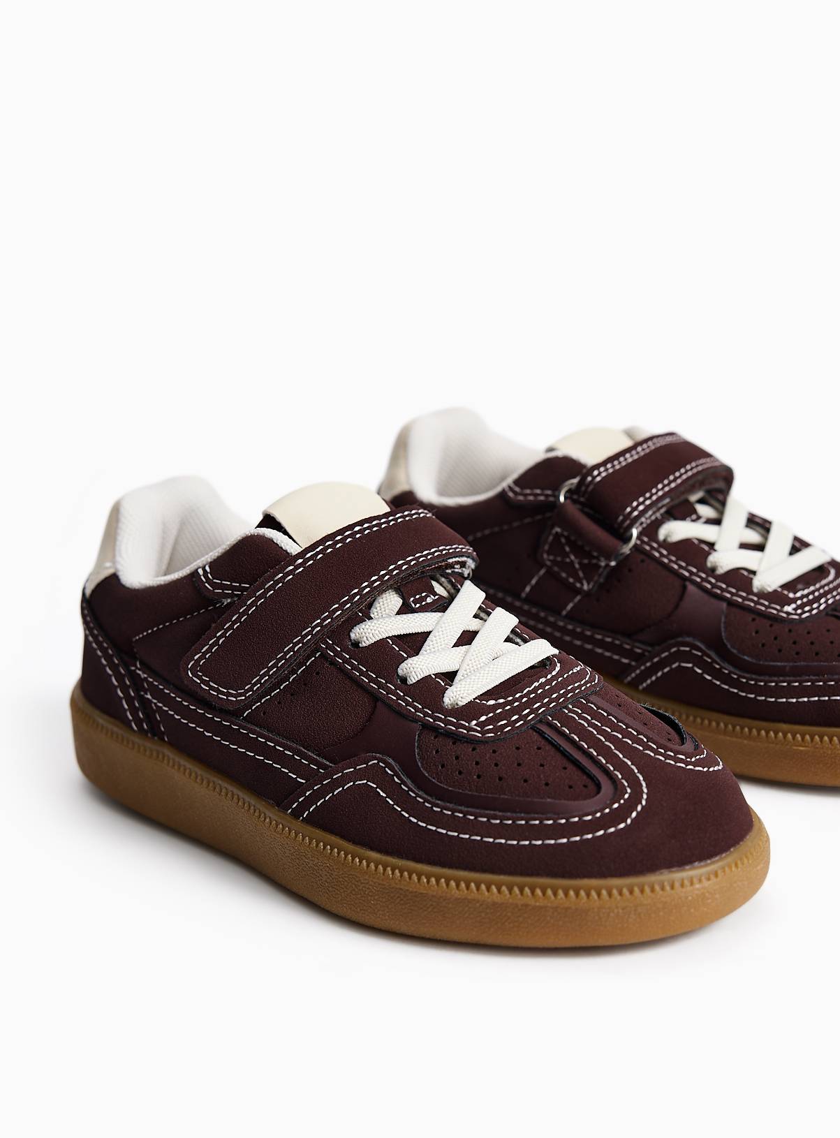 Burgundy Trainers 11 Infant - Image 1