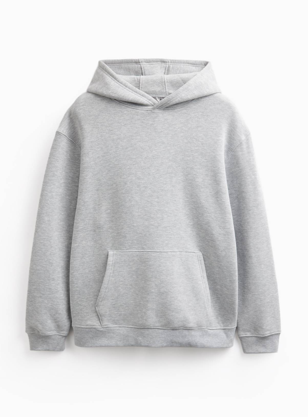 Grey Marl Overhead Hoodie XL - Image 1