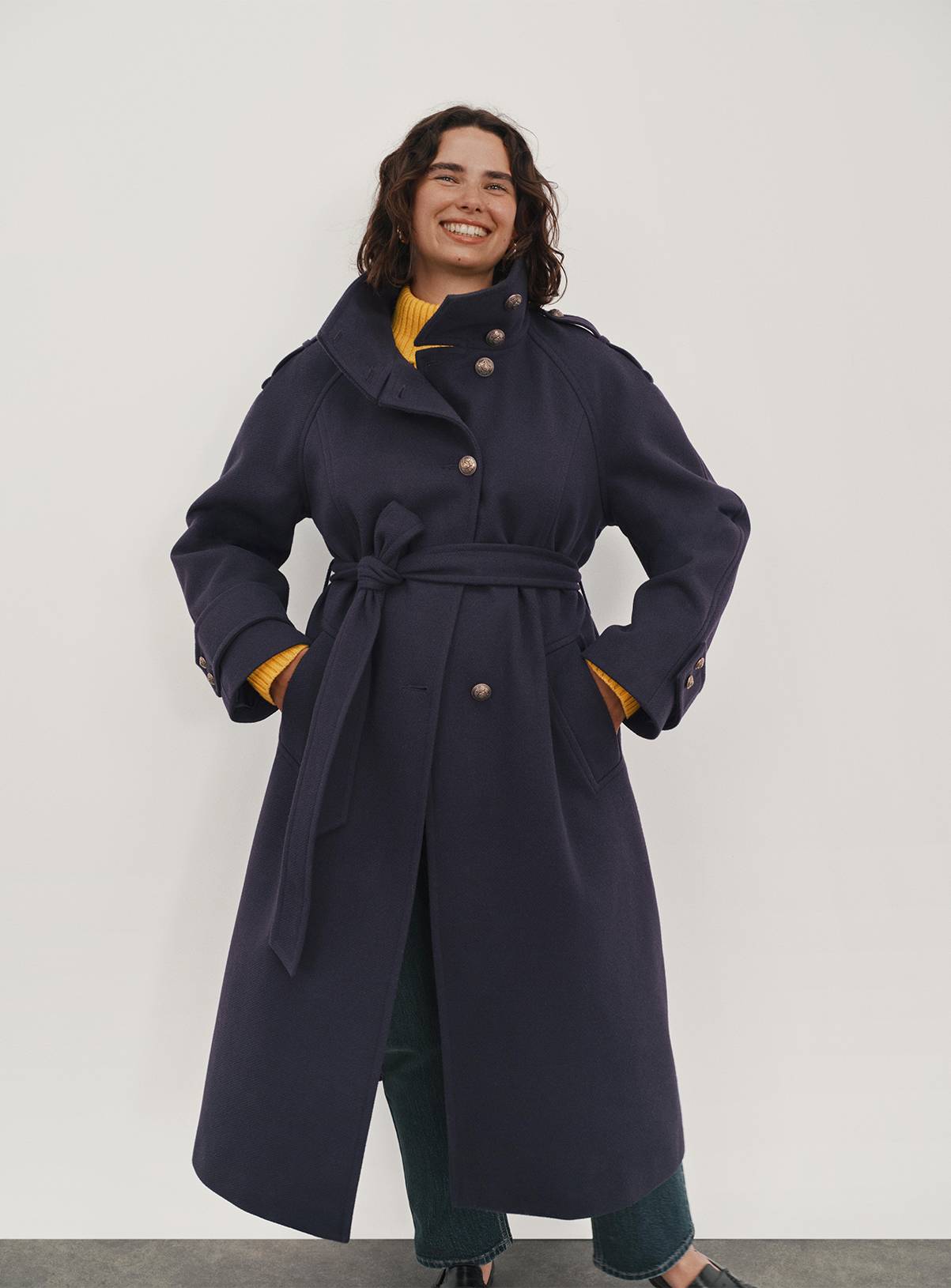 Long Military Coat 22 - Image 1