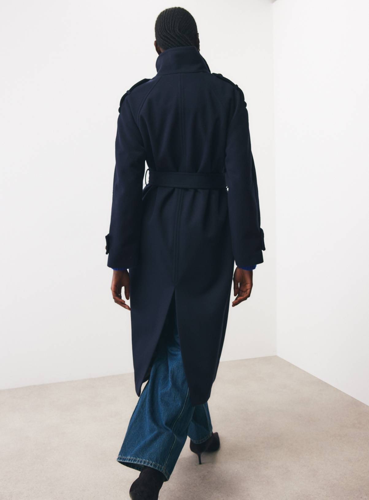 Long Military Coat 22 - Image 5