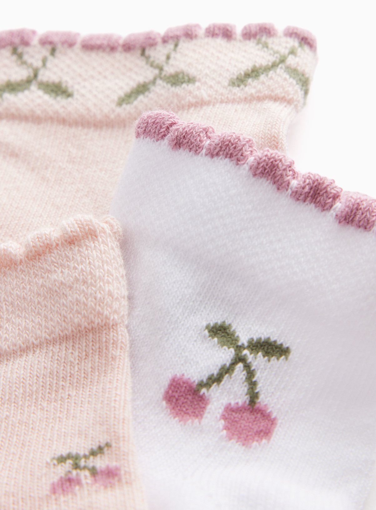 Cherry Socks 5 Pack 1-6 months - Image 2 thumbnail