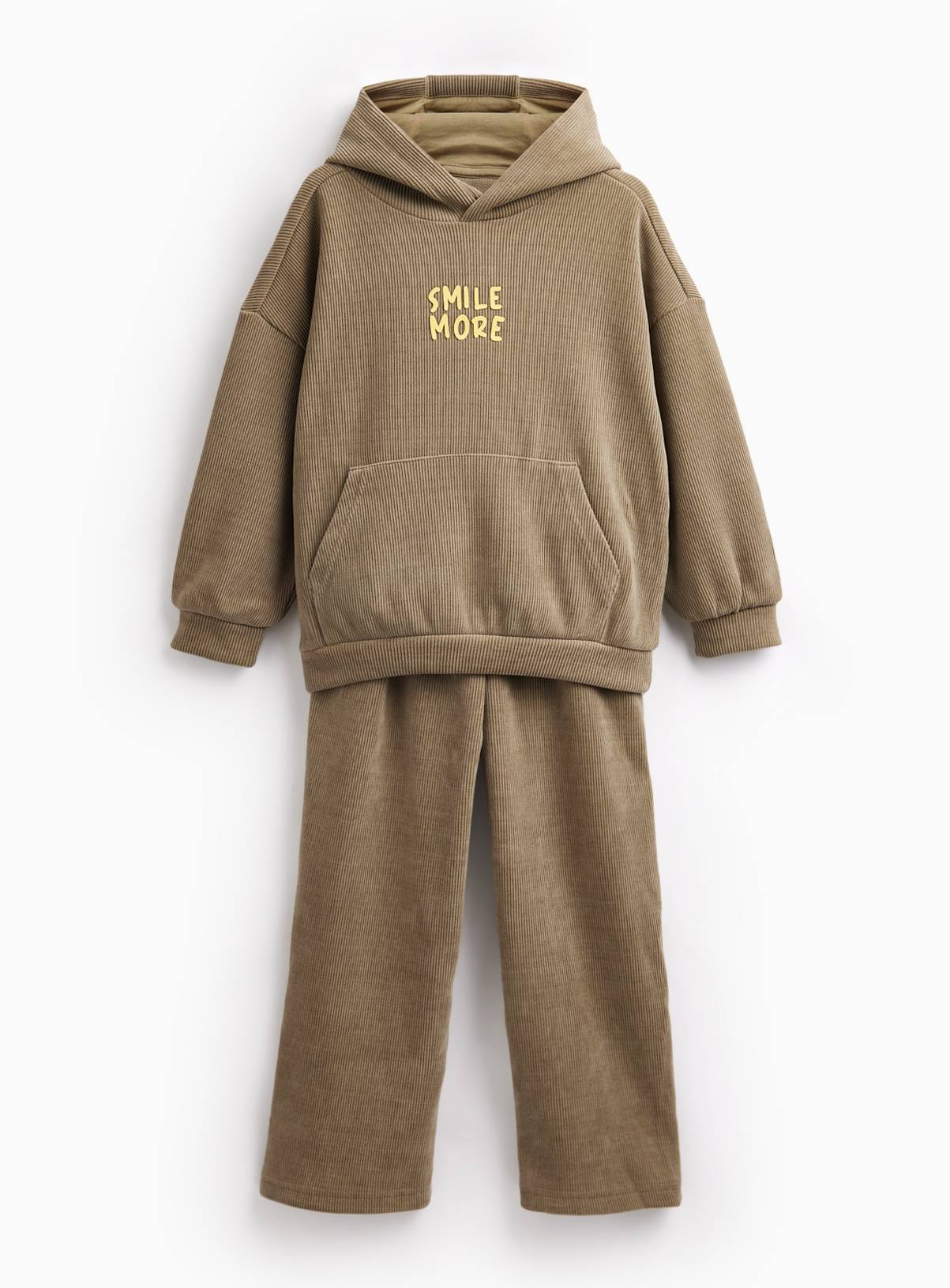 Neutral Hoodie & Jogger set 5-6 years - Image 1