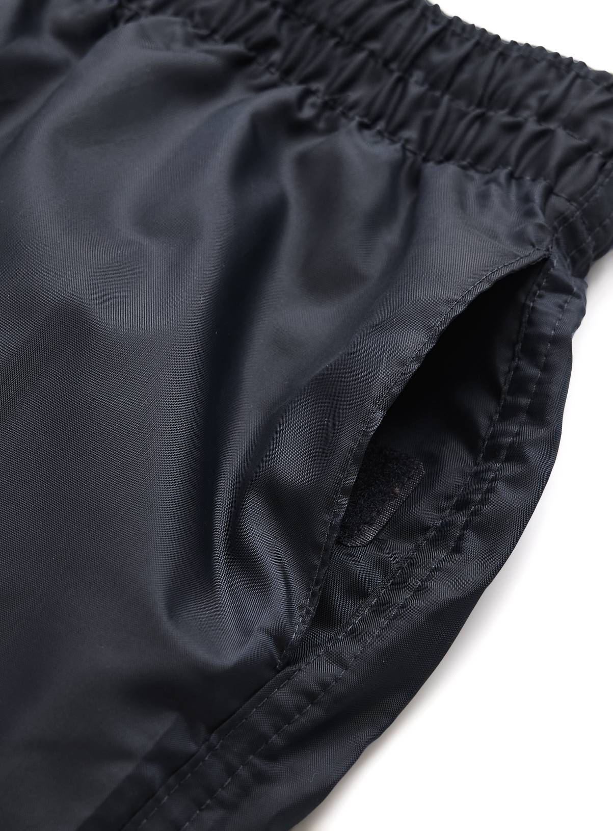 Unisex Black Shower Resistant Trousers 11 years - Image 2