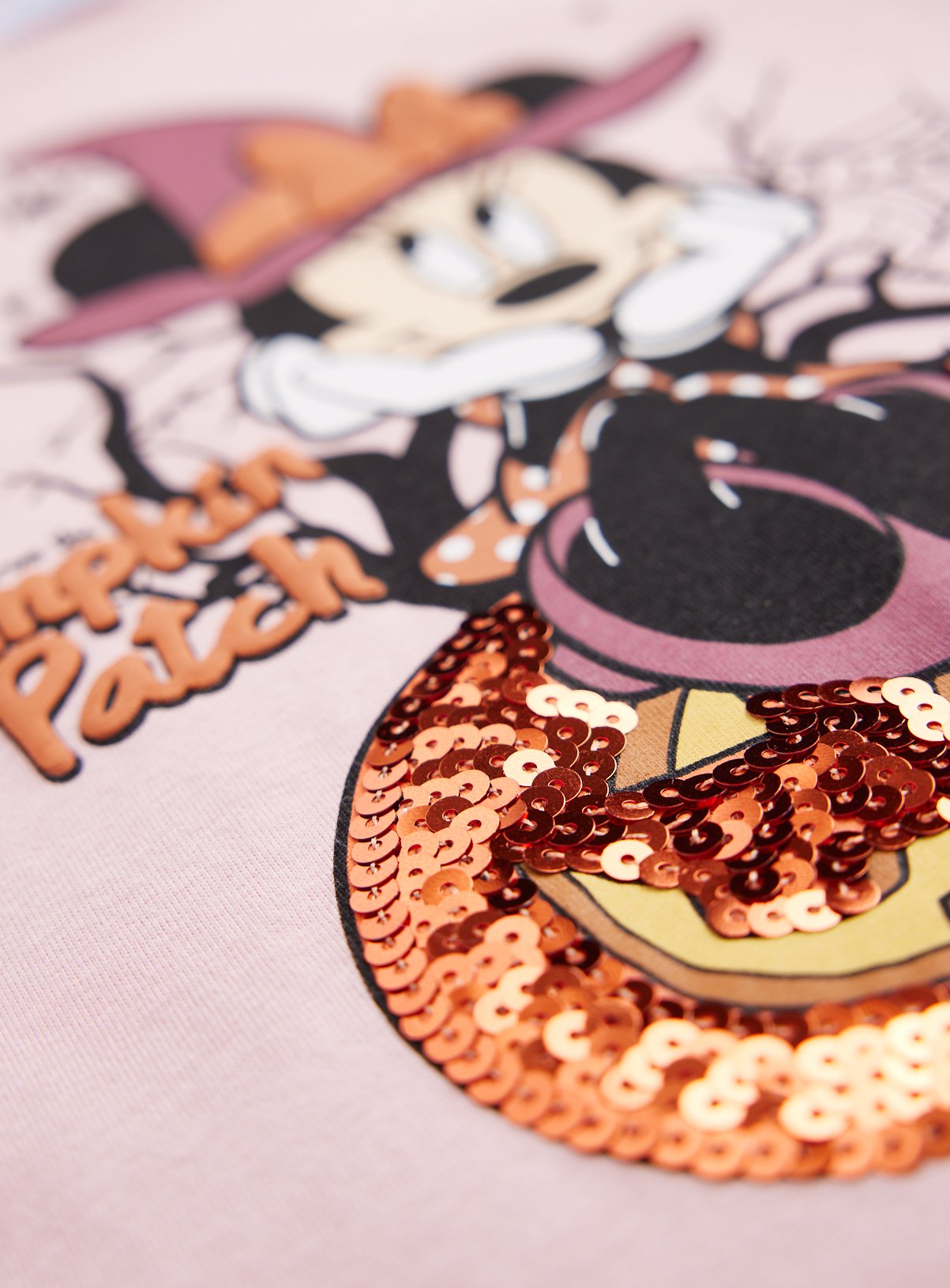 Minnie Mouse Pink Character Long Sleeve T-Shirt 6-7 years - Image 2 thumbnail