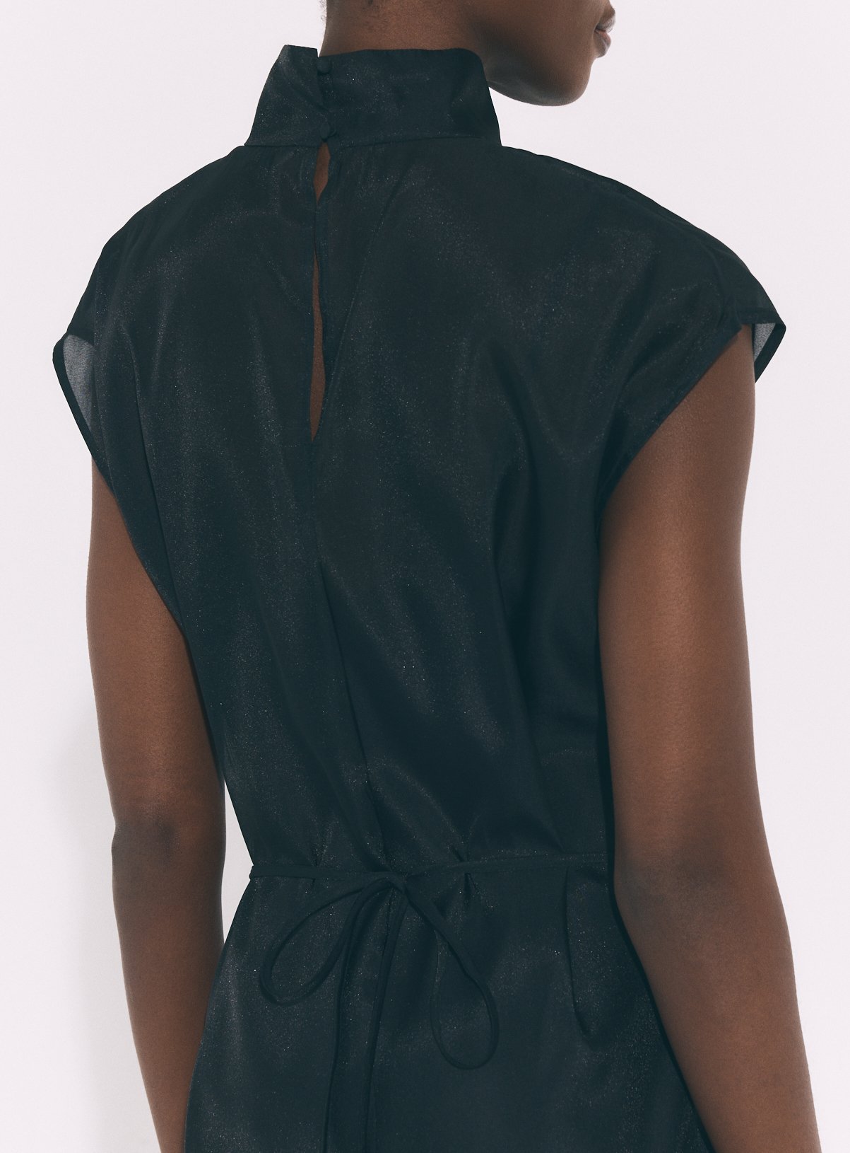 Black Organza Cami Dress 20 - Image 3 thumbnail