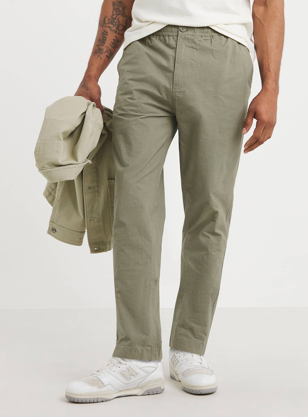 JACAMO Ripstop Tapered Elasticated Trouser 30/32 - Image 1
