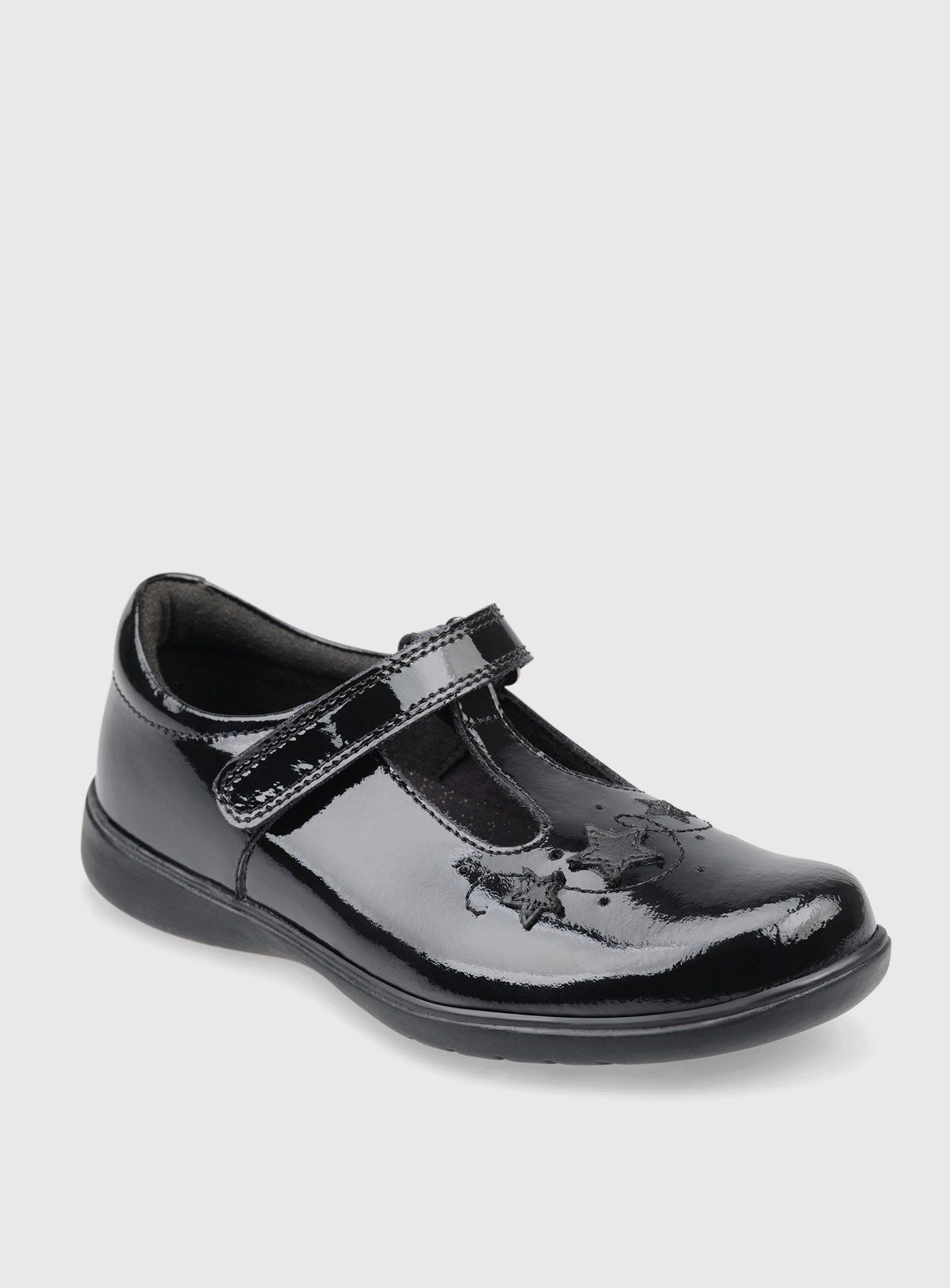 START-RITE Star Jump Patent Leather School Shoes 1.5 - Image 3 thumbnail