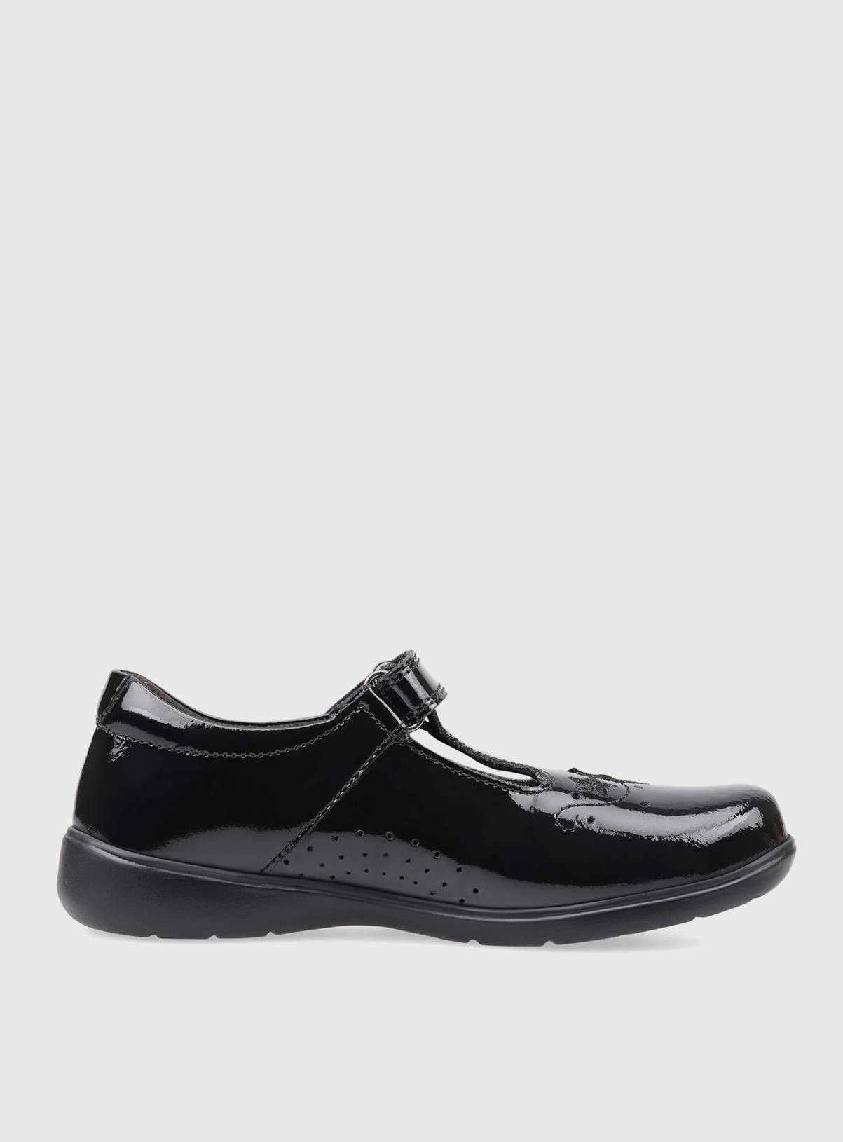 START-RITE Star Jump Patent Leather School Shoes 1.5 - Image 4