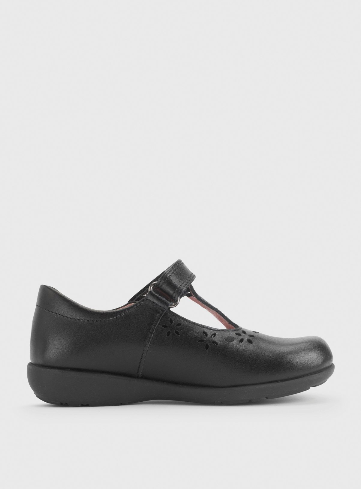 START-RITE Charlotte Black Leather School Shoes 9.5 Infant - Image 4 thumbnail