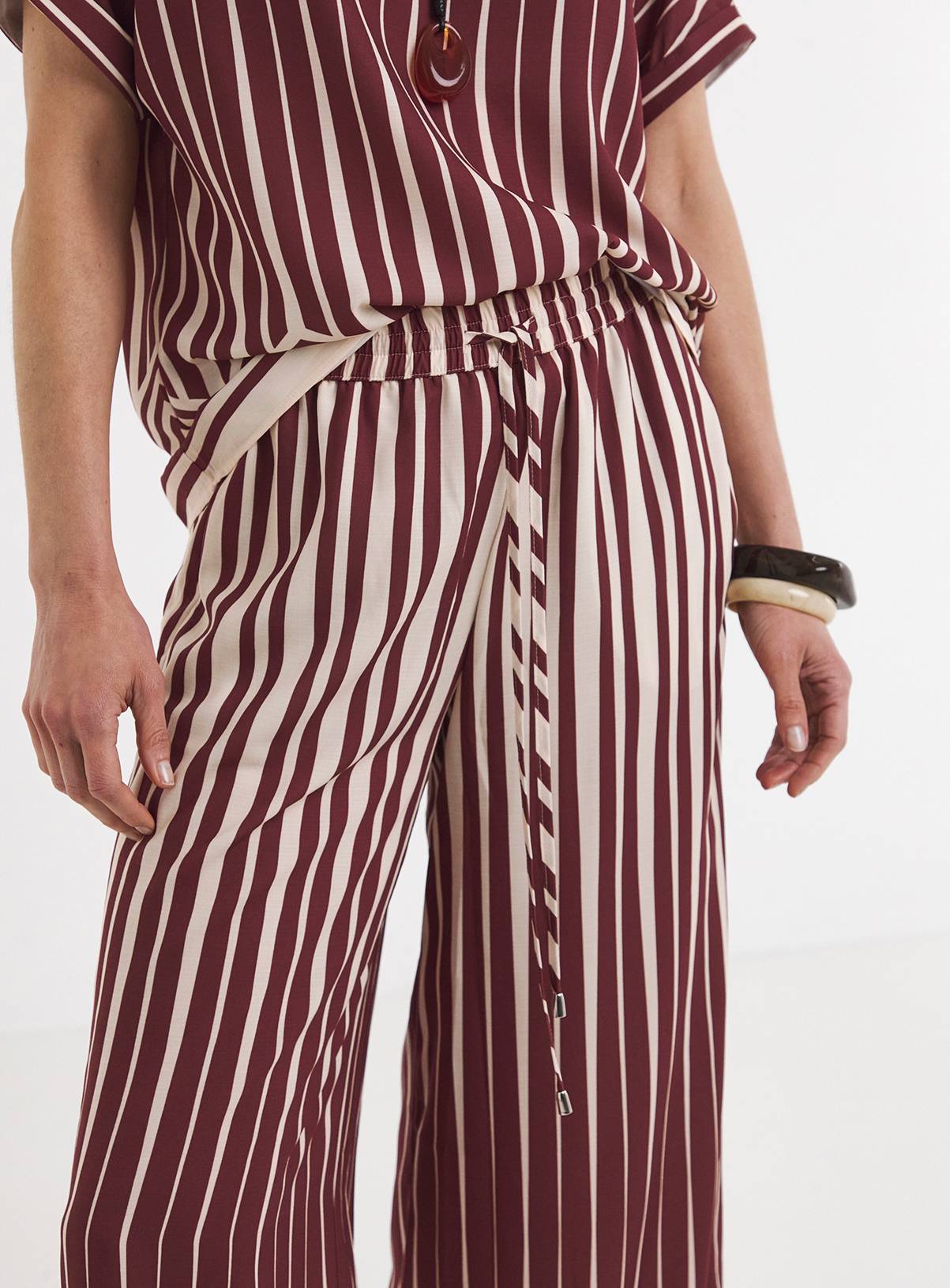 JD WILLIAMS Printed Wide Leg Trouser 22 - Image 4