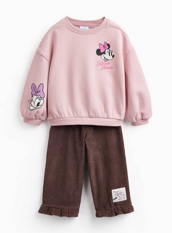 Disney Minnie & Daisy Pink Sweat Set 2-3 years