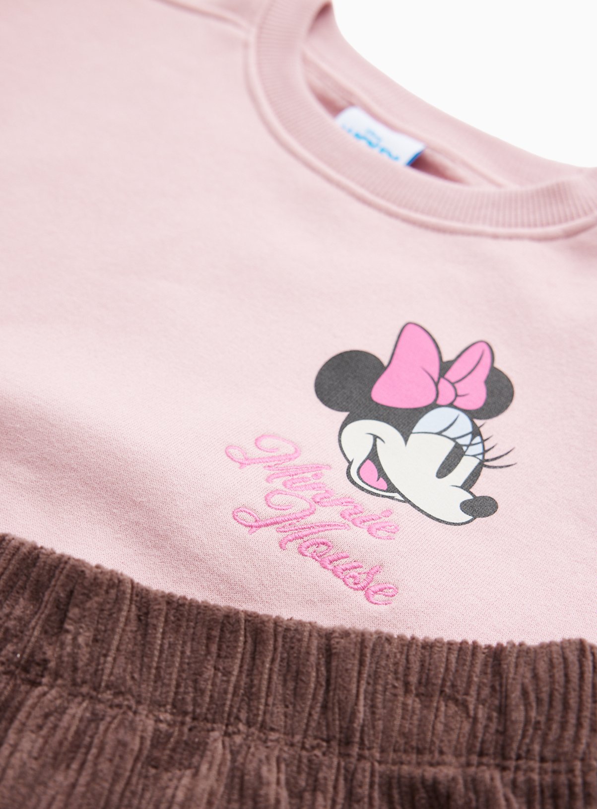 Disney Minnie & Daisy Pink Sweat Set 6-7 years - Image 3 thumbnail