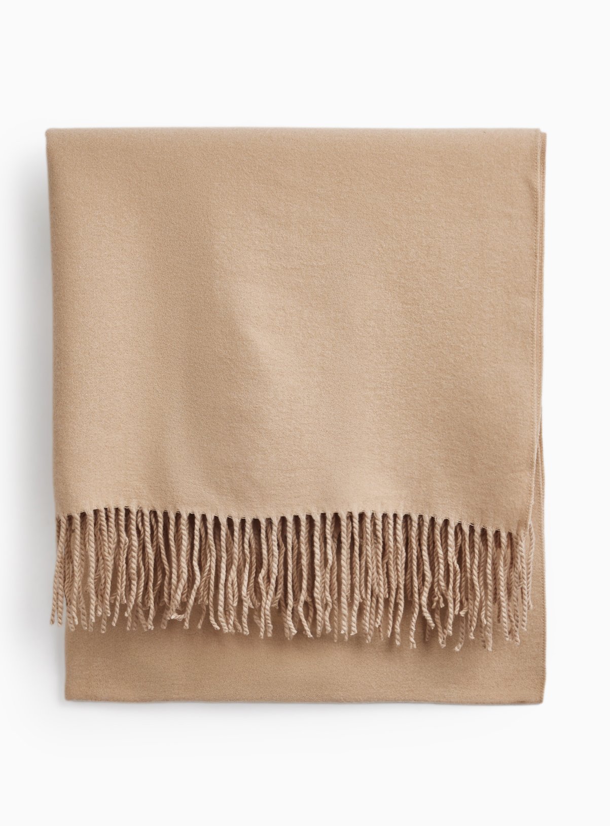 Oversized Neutral Midweight Scarf One Size - Image 2 thumbnail