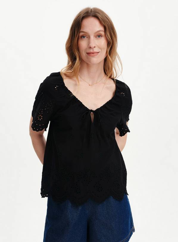 FINERY Ruthie Top Black 20