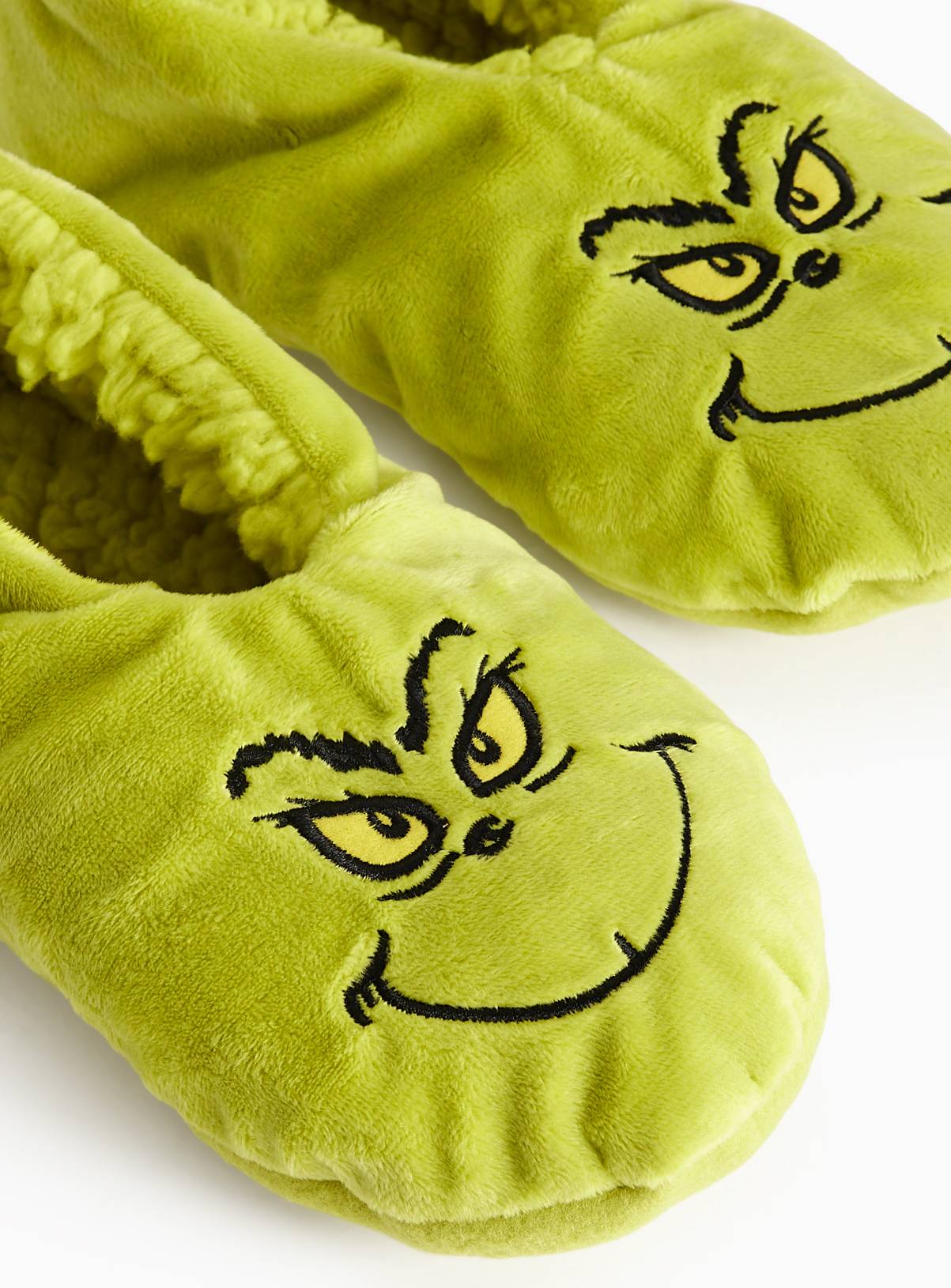The Grinch Borg Fleece-Lined Footsies 4-6 - Image 3