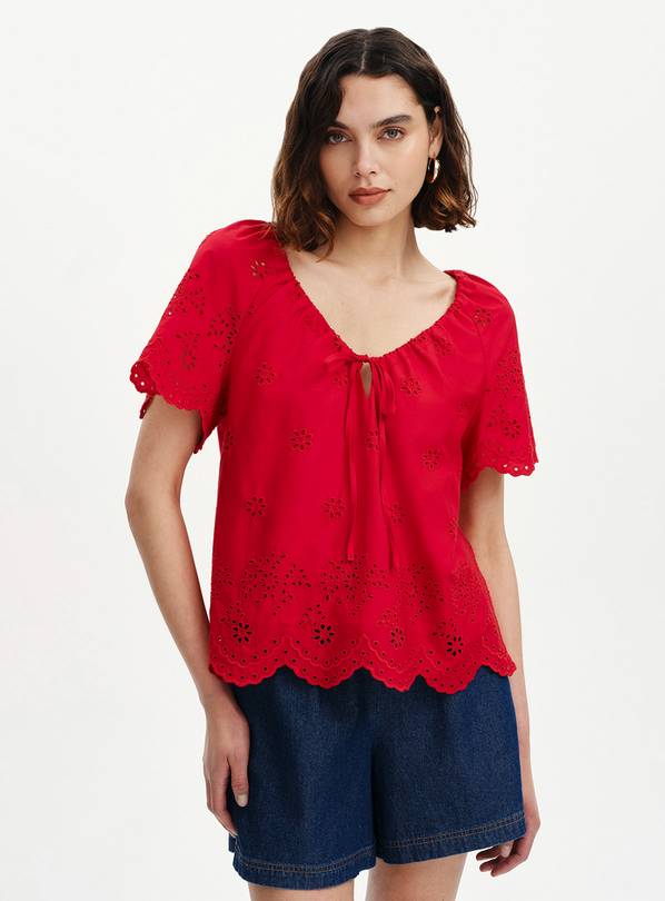 FINERY Ruthie Top Red 16