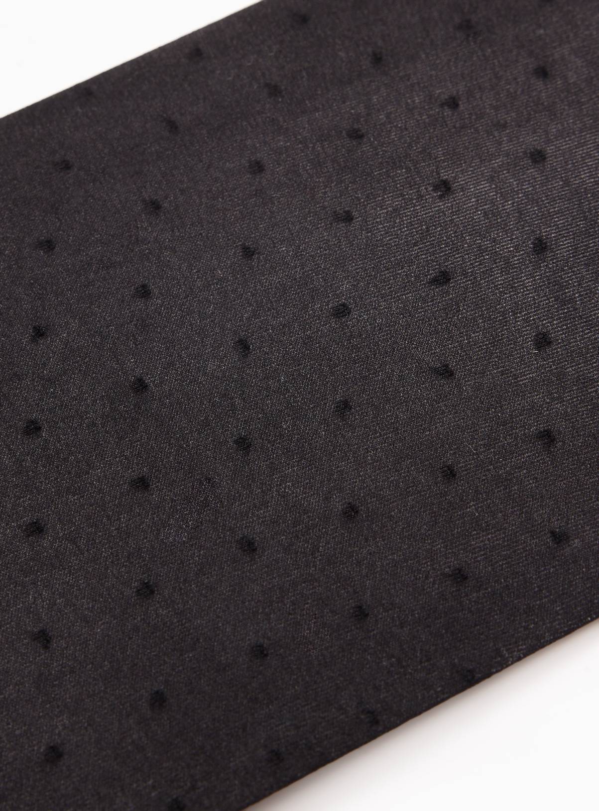 Black Microspot Tights S - Image 2