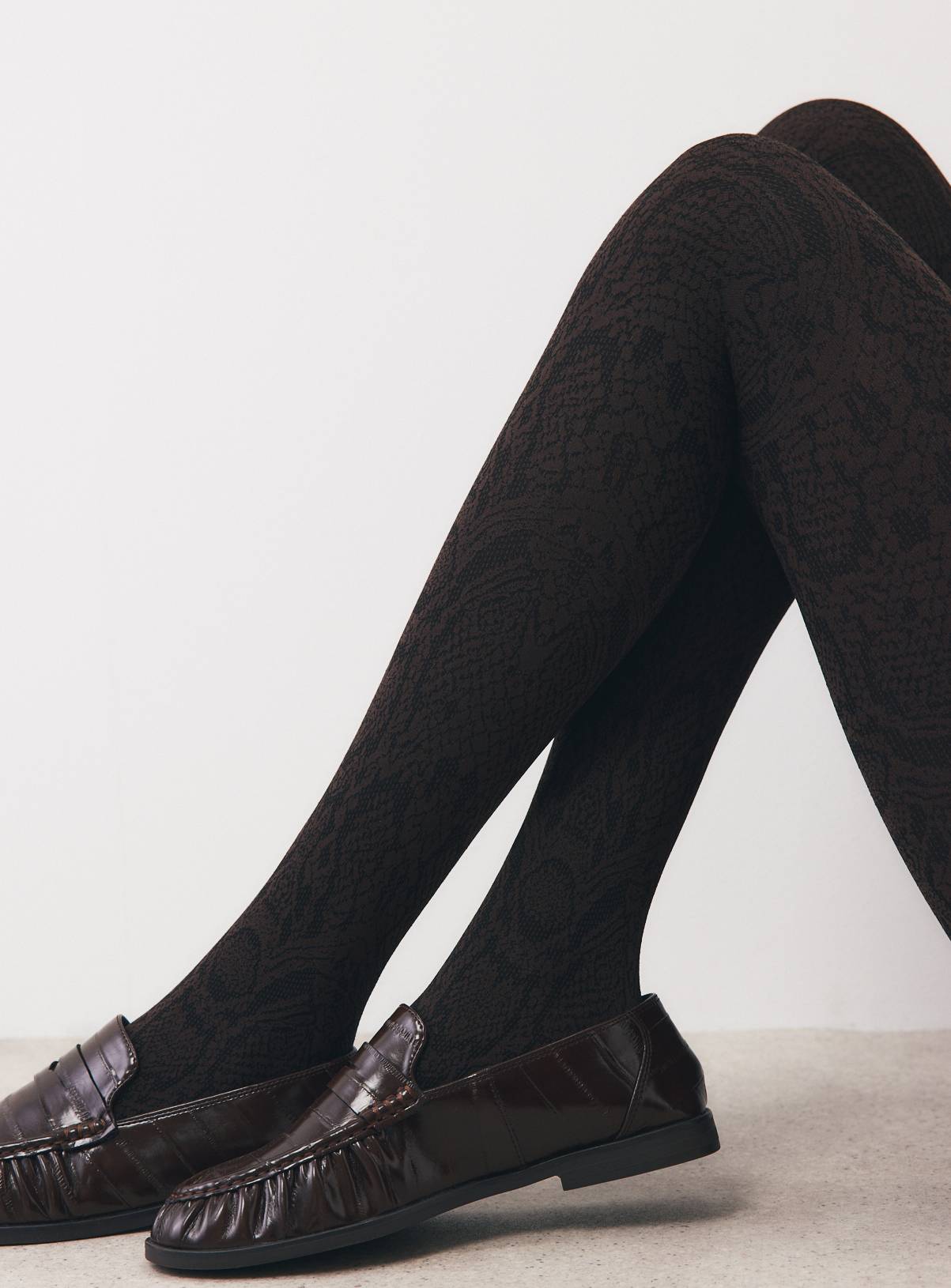 Snake Lace Tights S - Image 1