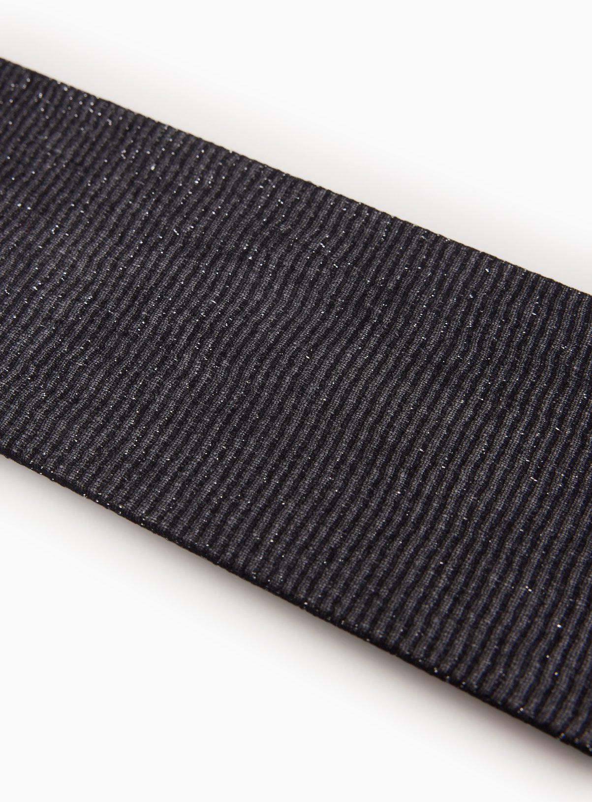 Black Glitter 30 Denier Opaque Tights M - Image 2 thumbnail