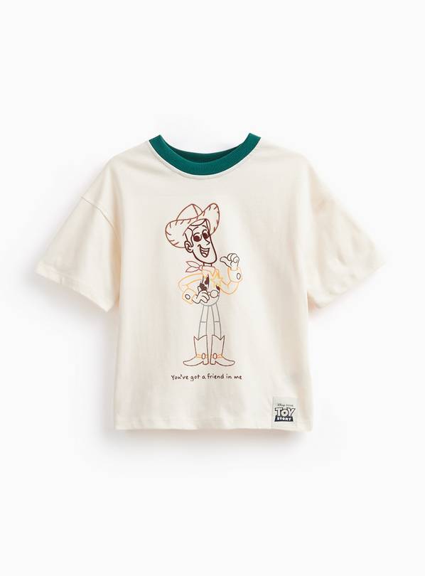 Disney Toy Story Embroidered Logo T-Shirt 1-2 years