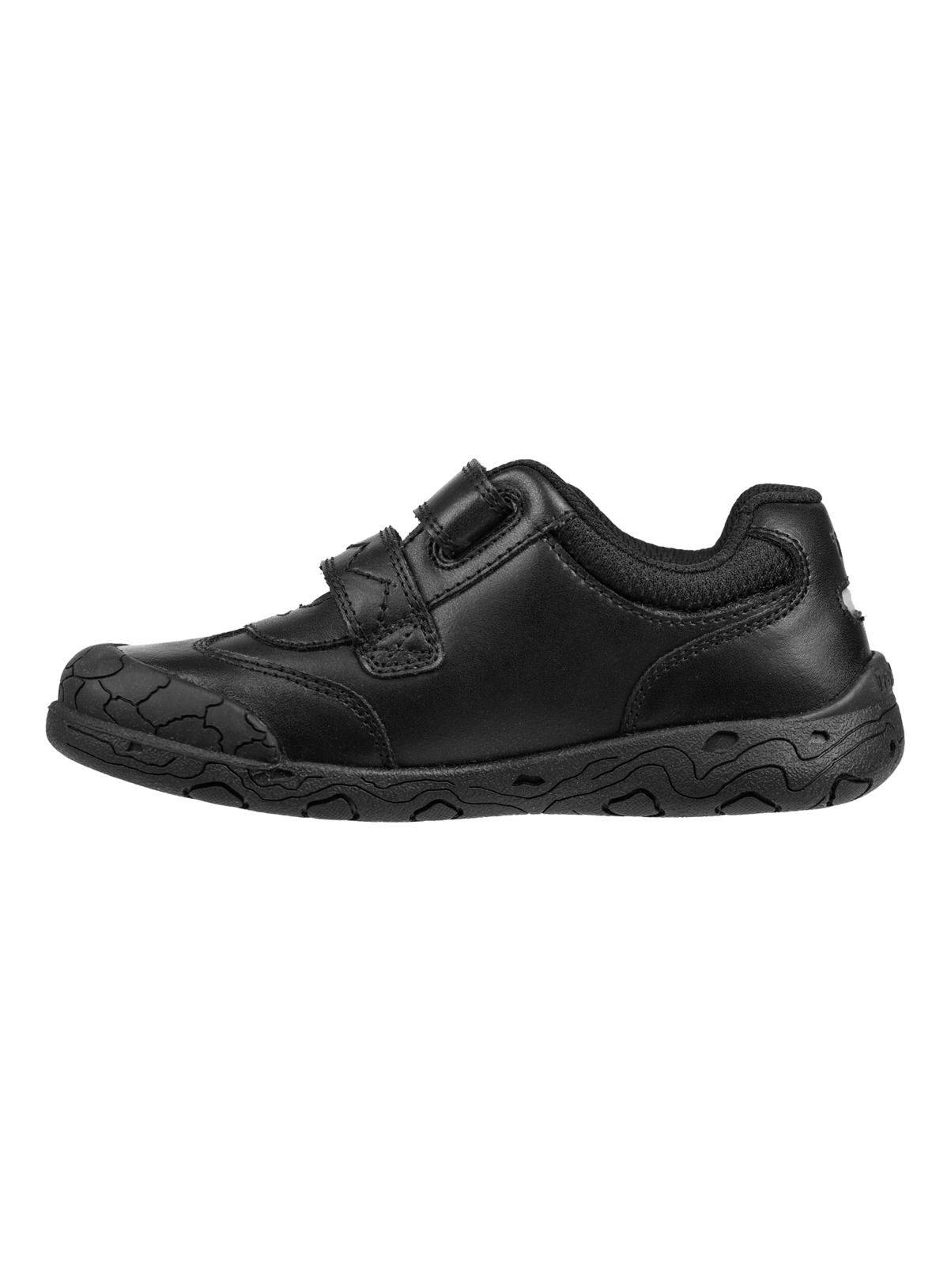 TOEZONE Ricky Boys Rubber Rip Tape Black Dinosaur School Shoes 9 Infant - Image 6