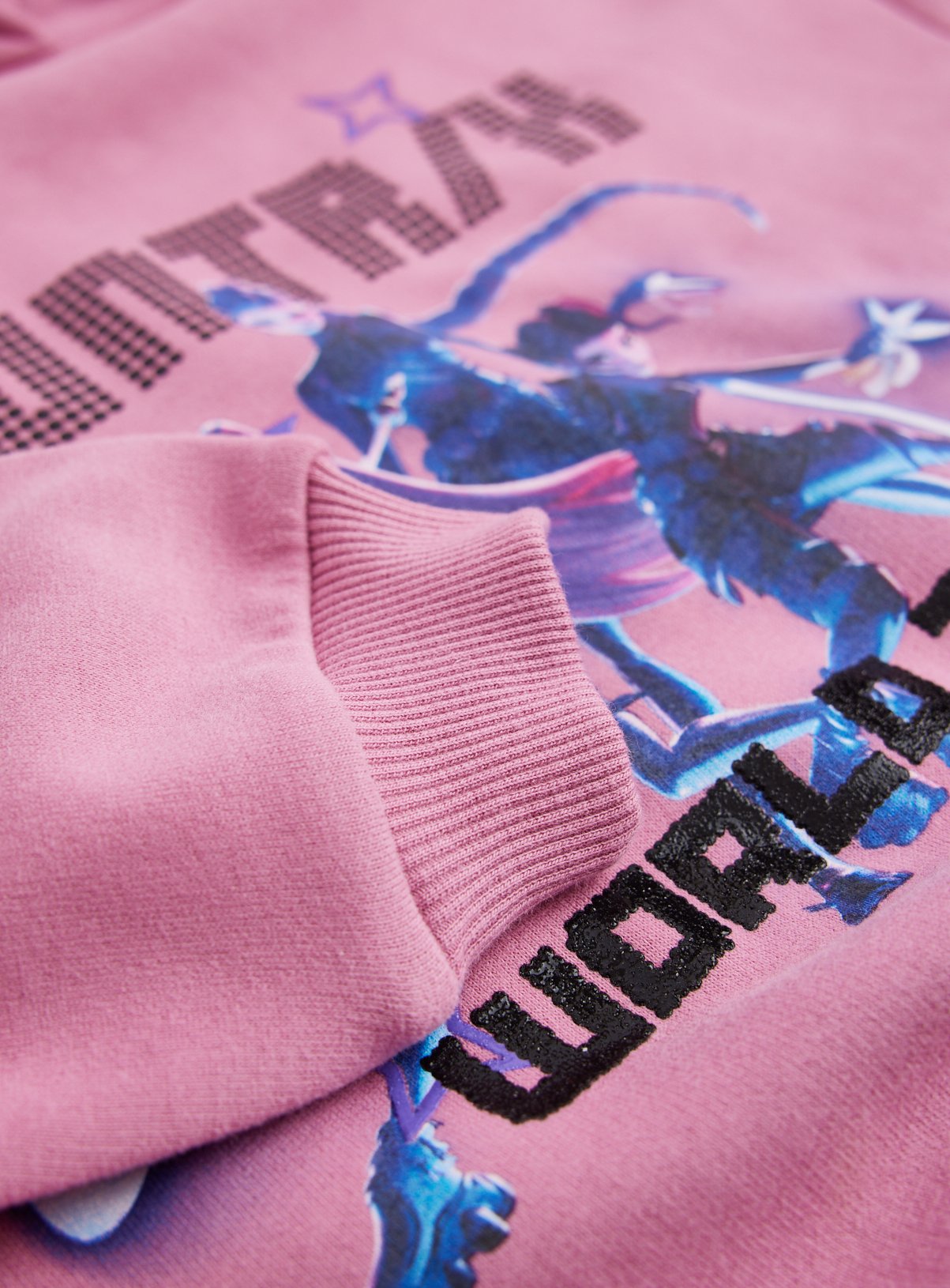 K-Pop Demon Hunters Huntrix World Tour Hoodie 11 years - Image 2 thumbnail