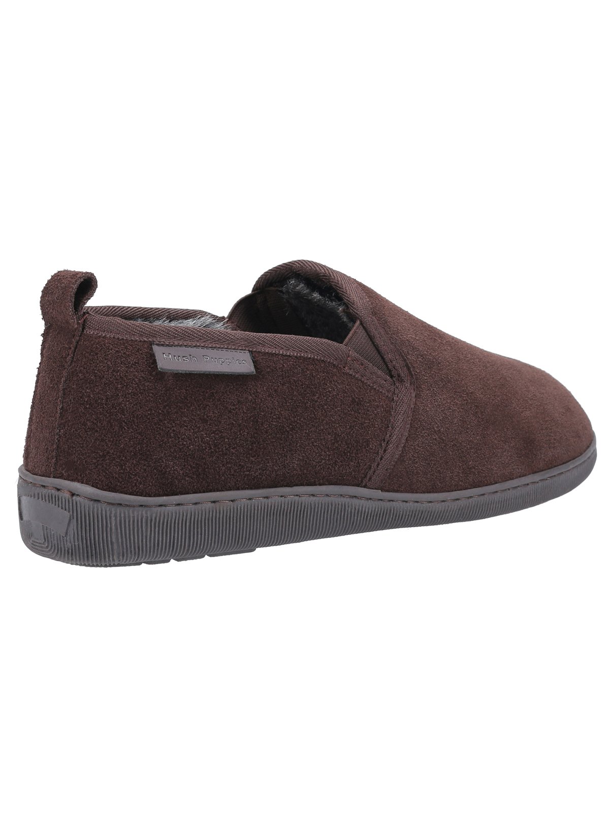 HUSH PUPPIES Arnold Suede Slippers Brown 11 - Image 2 thumbnail