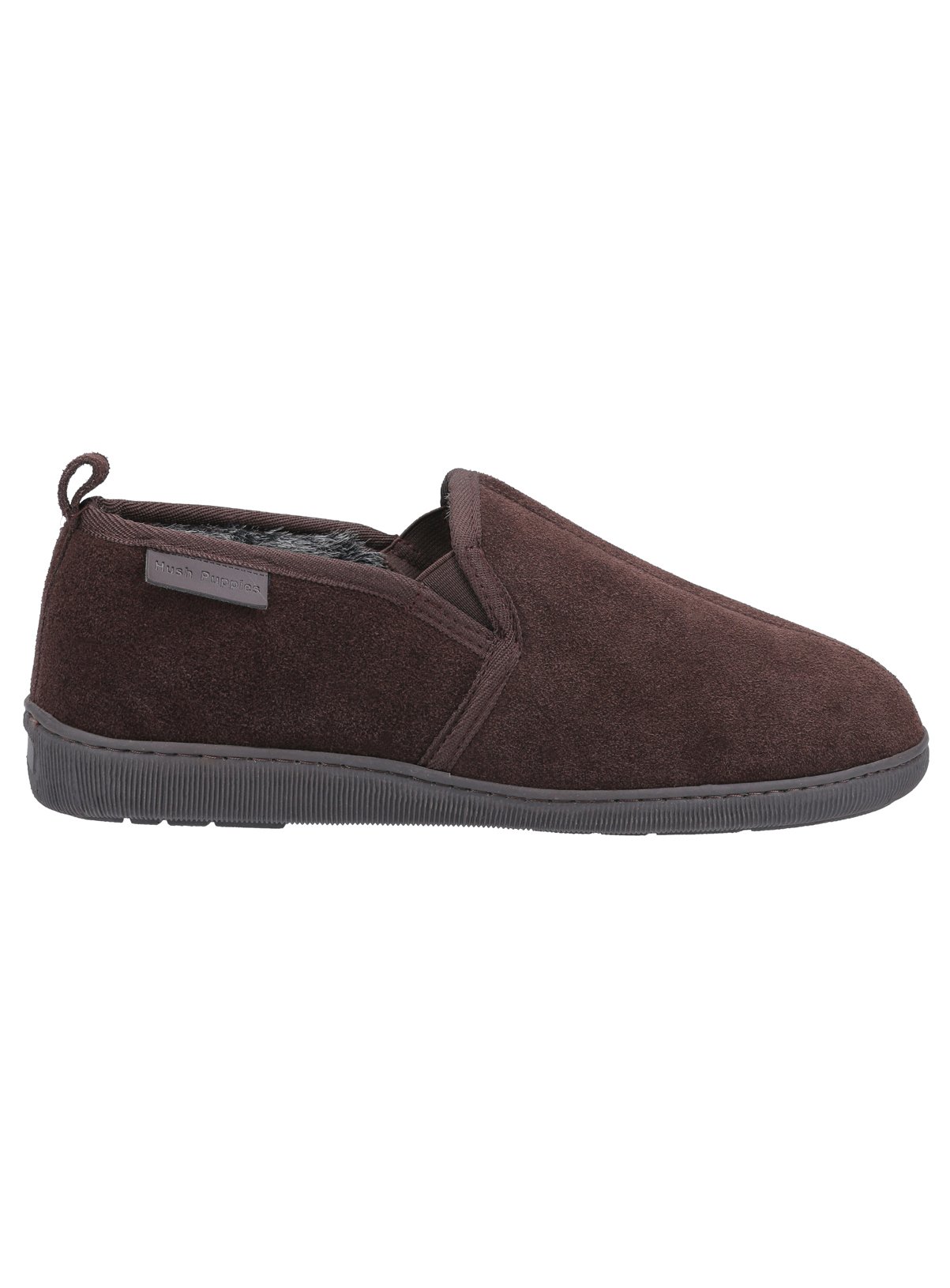 HUSH PUPPIES Arnold Suede Slippers Brown 11 - Image 4 thumbnail
