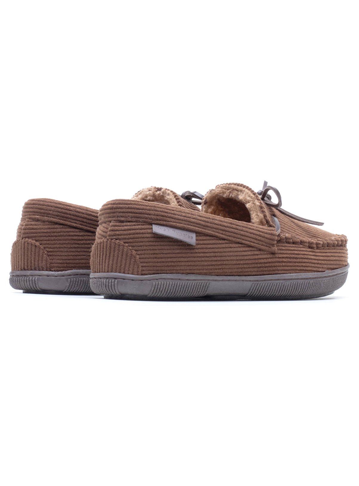 HUSH PUPPIES Ace Corduroy Slippers Brown 6 - Image 2 thumbnail