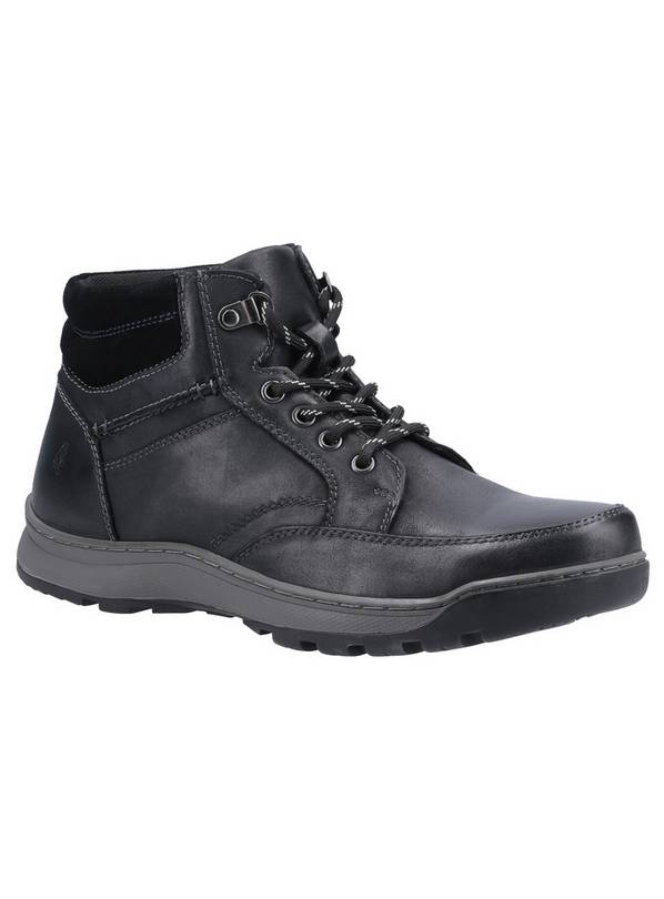 HUSH PUPPIES Grover Alpine Lace Up Boots Black 10