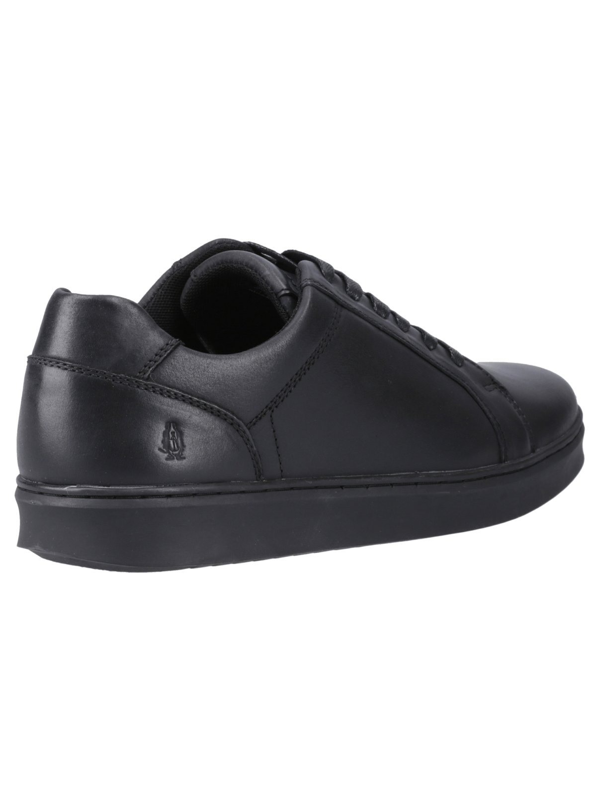 HUSH PUPPIES Madden Leather Trainer Black 10 - Image 2 thumbnail