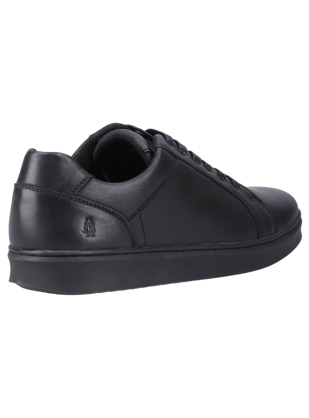 HUSH PUPPIES Madden Leather Trainer Black 10 - Image 2